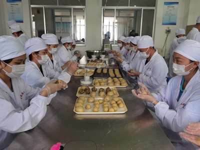 食品药品学院月饼生产实训圆满结束